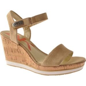 Anne Klein Sport Munchkin Nude Wedge Heels
